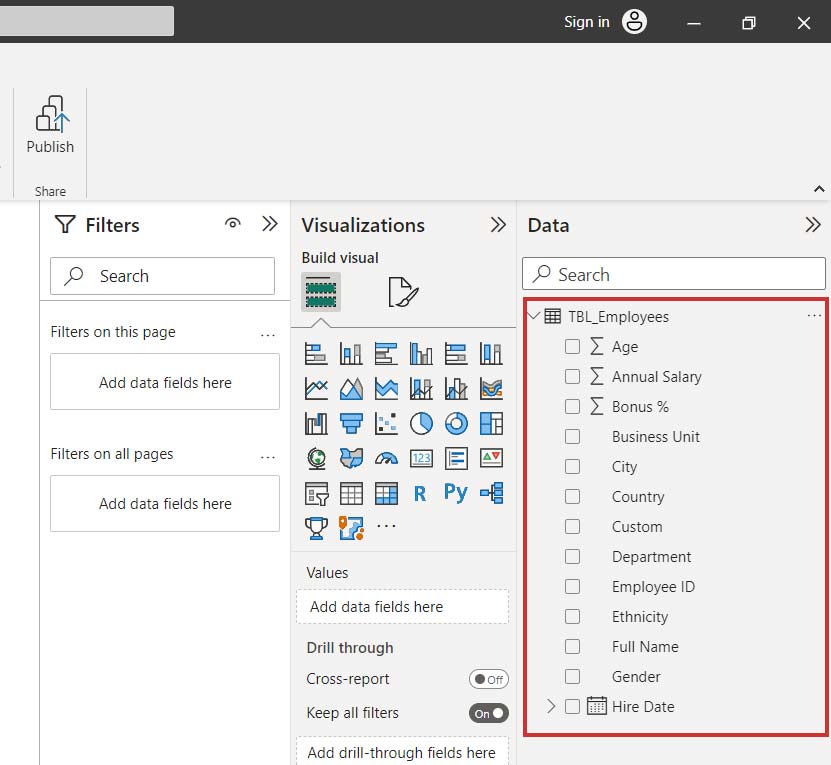 وارد کردن دیتا از اکسل داخل Power BI
